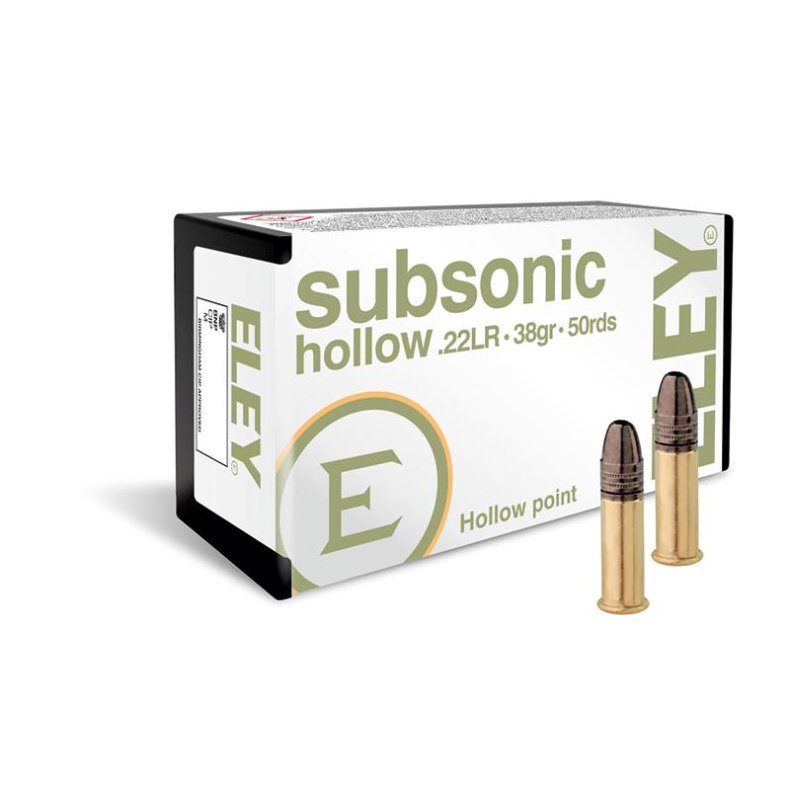 Eley 22lr Subsonic Hollow Point .22 50 stk