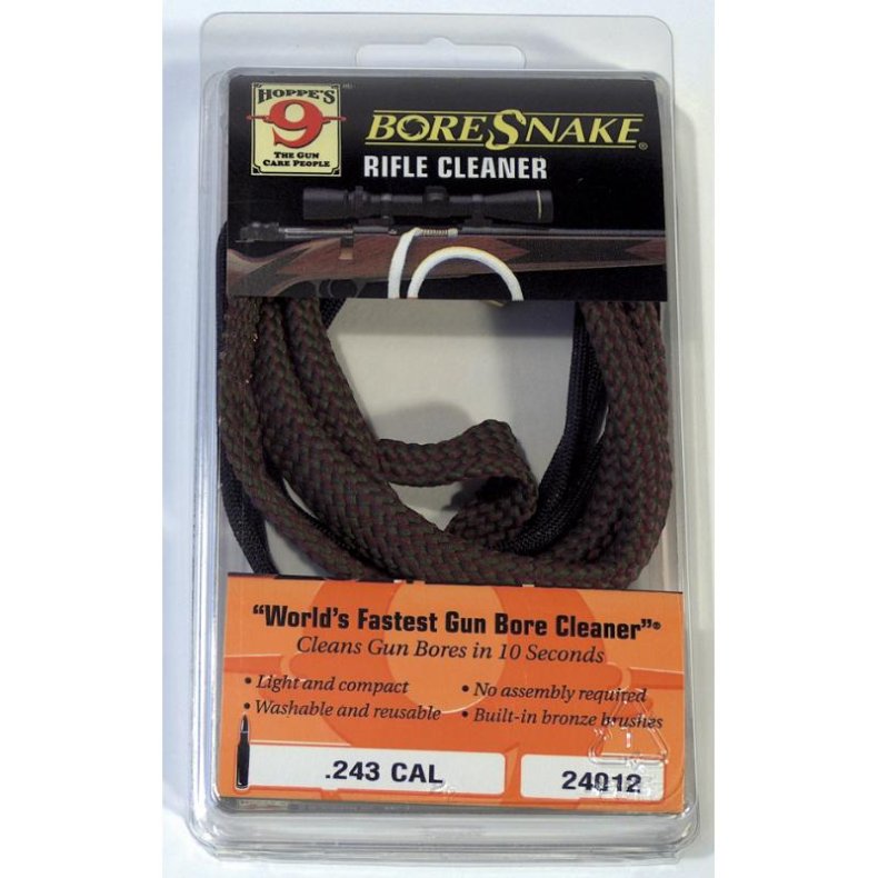 Bore snake rensebnd .44, .45 Pistol