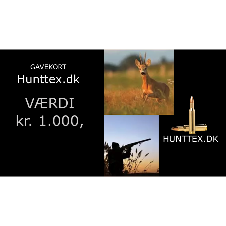 Gavekort kr.1000