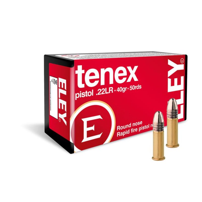 Eley 22lr Tenex pistol .22 50 stk