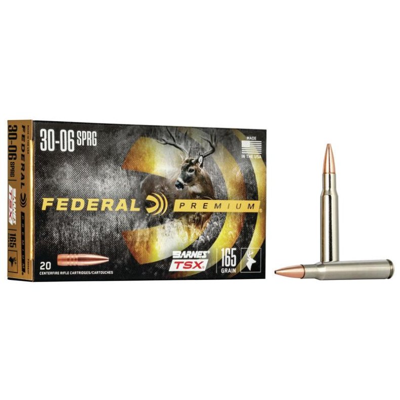 Federal 3006 (blyfri) 10,67g/165gr Barnes TSX