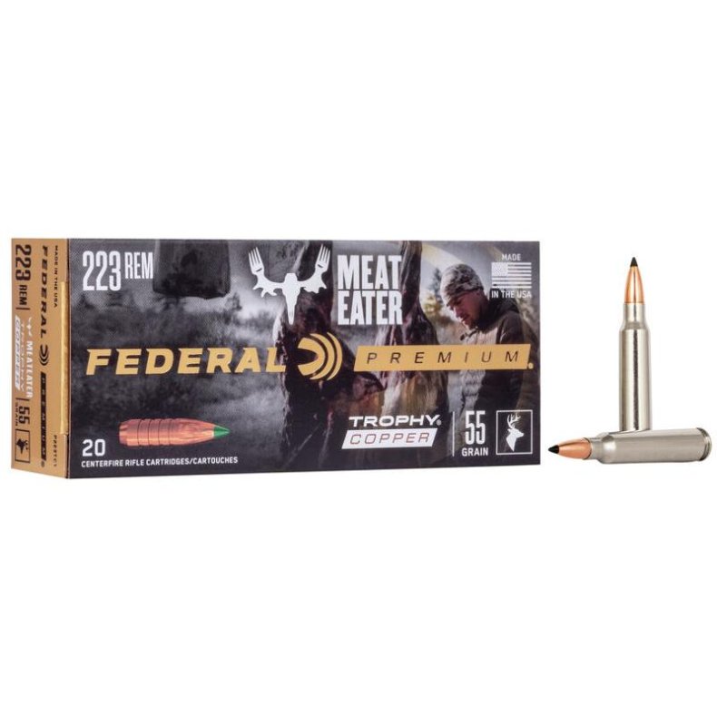 Federal .223 Rem. 3,6g/55gr. Trophy Copper