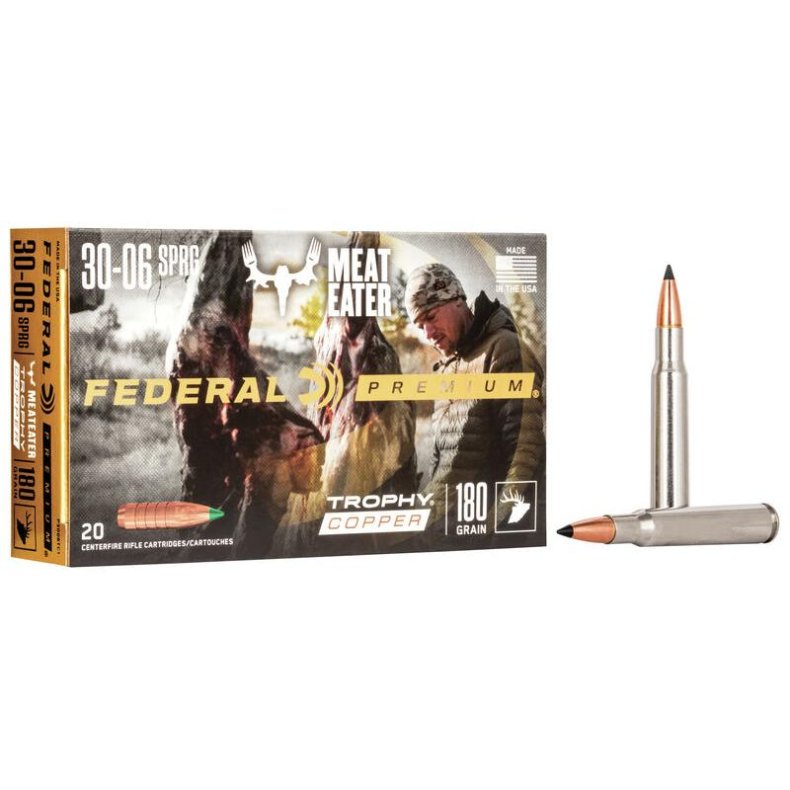 Federal 3006 (blyfri) 11,65g/180gr Trophy Copper