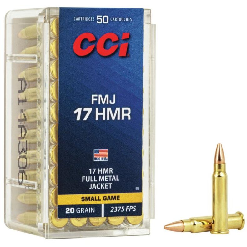 CCI 17HMR 20gr FMJ