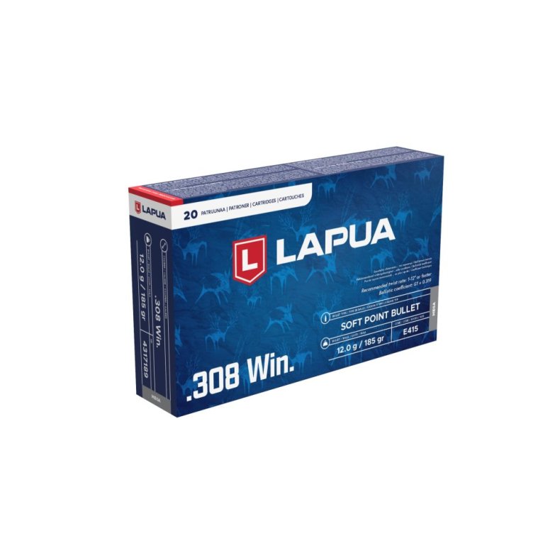 Lapua .308 Win12,0g Mega