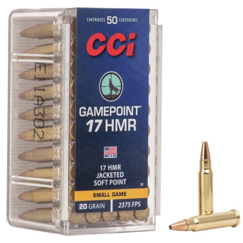 CCI 17HMR Game 20gr JSP Gamepoint