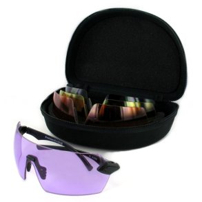 Evolution Eyewear Skydebrille Matrix s�t - Gr�/Gul/Orange/Lilla