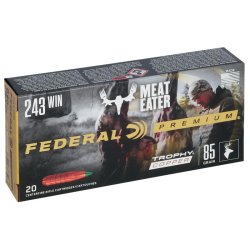 Federal .243 Win. (blyfri) 5,5g/85gr. Trophy Copper
