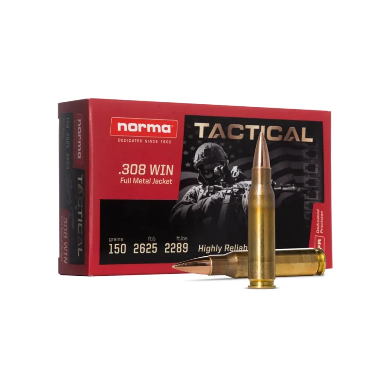 Tactical cal. .308 win 147gr FMJ