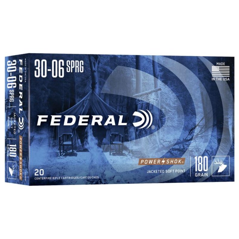 Federal 3006 11,7g/180gr. SP "Power Shok"