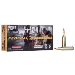 Federal .243 Win. (blyfri) 5,5g/85gr. Trophy Copper