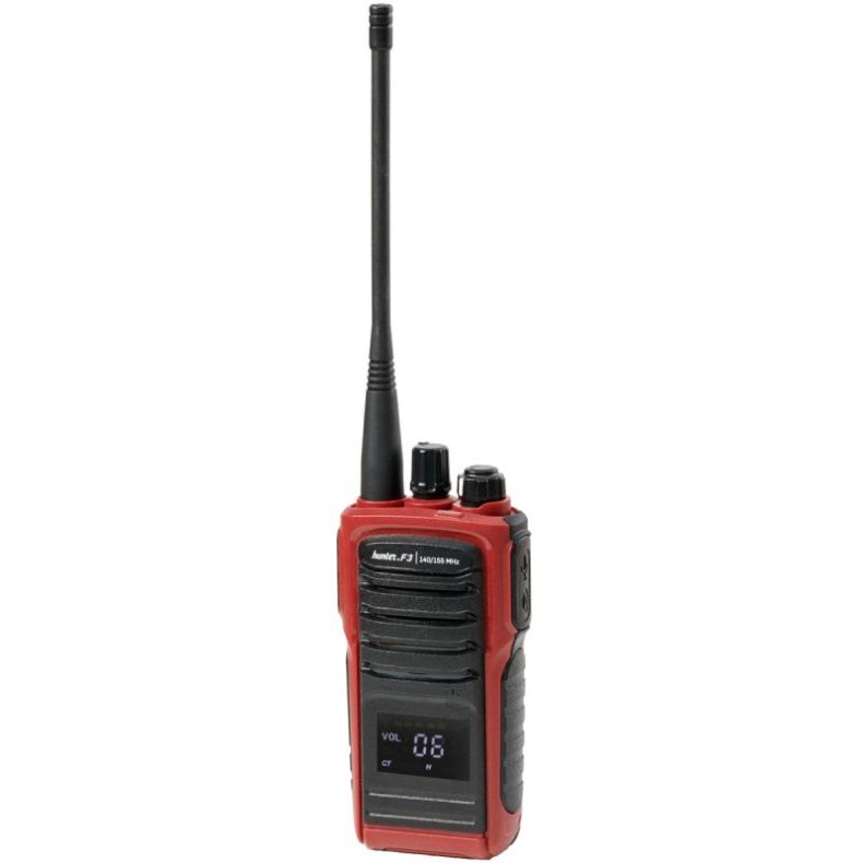 Hunter F3 Jagtradio m/display 140/155 mHz