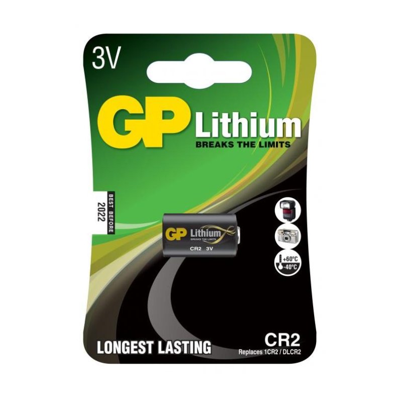 GP CR2 1 stk. Lithium Batteri