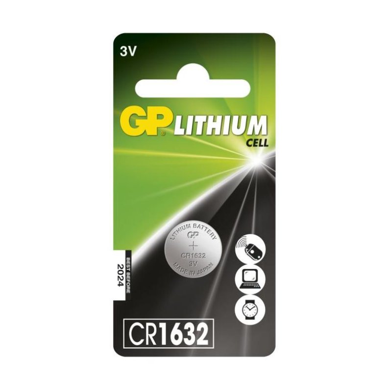 GP CR1632 1 stk. Lithium Batteri