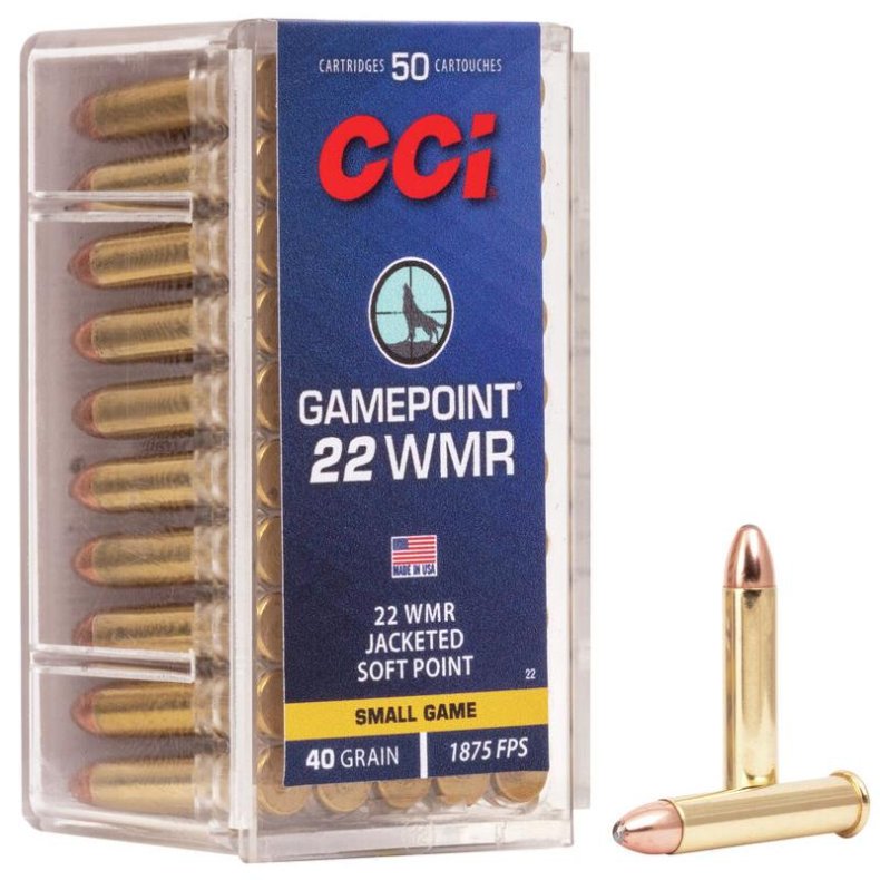 CCI 22WMR 40gr PSP Gamepoint