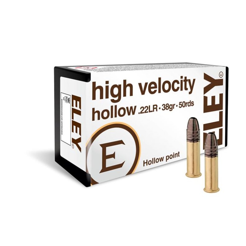 Eley 22lr High Velocity HP .22 