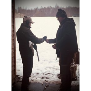 Ekstra skydetr�ning og v�ben sikkerhed